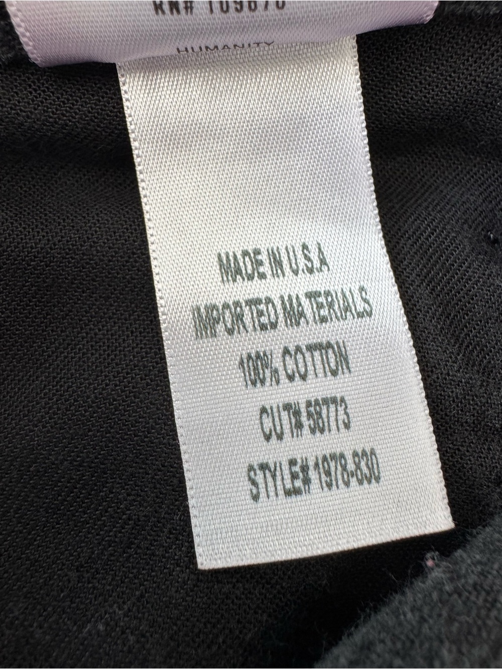 Citizen of Humanity Elle V-Front Black Jeans Nightfall Button Fly size 30 - Picture 13 of 13